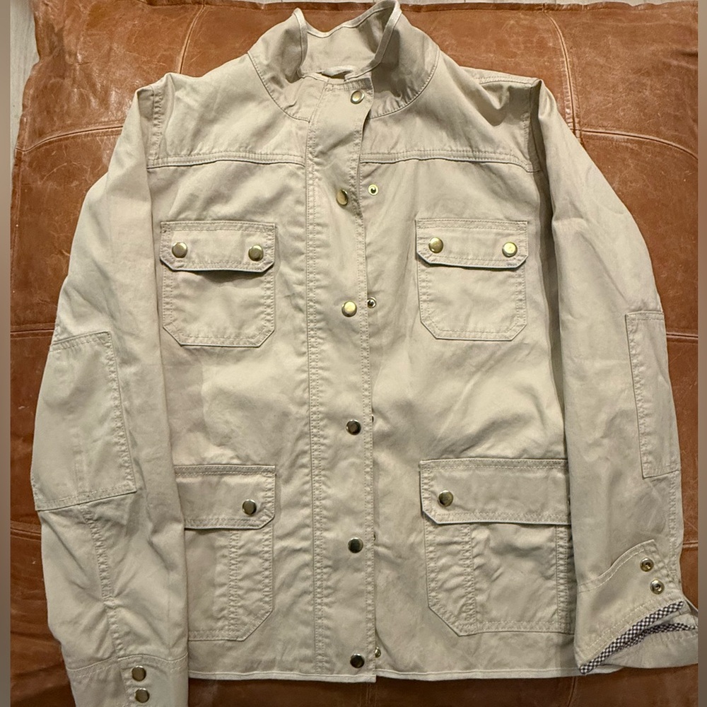 J. Crew Beige Field Jacket